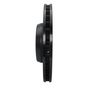 Mercedes-Benz E300 Brake Rotor (1) - Front Left - R1 Concepts - Drilled & Slotted - Black - `15-`23